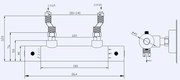 Mueller Round Thermostatische douchekraan 12cm chroom