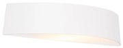 Moderne buiten wandlamp wit IP44 - Caz
