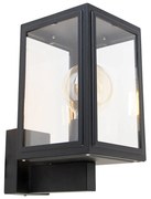 Smart landelijke wandlamp zwart incl. Wifi G95 - Sutton Up