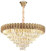 Hanglamp met kristallen G061-CP 80CM GOLD