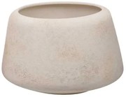 Bloempot keramiek - bloempot Marbella, klein – bloempot beige