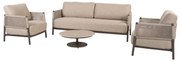 Boaz Savanne stoel bank loungeset 4 delig keramiek terre 4 Seasons Outdoor
