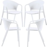 Set 4 Tasla Stoelen