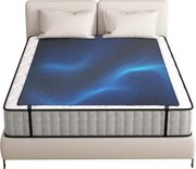 VEVOR Aardingsmat, 187x138 cm, Aardingslaken, met 4,5 m lange aardingskabel, PU Aardingsmat voor het slapen, Verhoogt energie, Verbetert de slaap, Vermindert angst op het werk