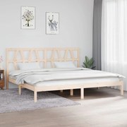 vidaXL Bedframe massief grenenhout 200x200 cm