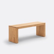 Bank in massief eik, 2-zit, Vova