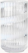 Mondgeblazen glazen vaas Lyngby, H 16 cm