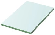 vidaXL Wandschap transparant 20x12 cm glas