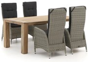 Intenso Fabrizi/ROUGH-X 180cm dining tuinset 5-delig verstelbaar