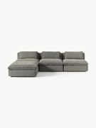 Modulaire bank Felix met poef (links/rechts)