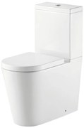 Eastbrook Metro toiletpot verhoogd wit glans