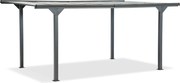 Metalen carport Lombardy 3x5 Tuinpunt