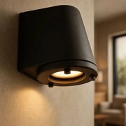 Muurlamp Putney Antiek Zwart