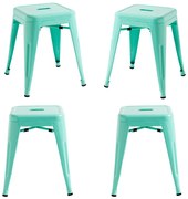 Pak 4 kleine Torix krukjes