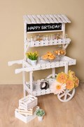 Candy Bar Trolley Kiwi Leeftijd Wit