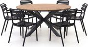 + 15% kassakorting | Diningset Forza  | 6 personen polywood | Tuinset stapelbaar | 7-delig | Kees Smit Tuinmeubelen