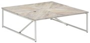 vidaXL Salontafel 110x110x36 cm massief mangohout