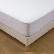 Matrasbeschermer in molton anti-huisstofmijt H30cm