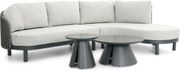 Hoek loungeset 5 personen Rope Grijs Santika Furniture Santika