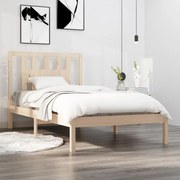 vidaXL Bedframe massief grenenhout 100x200 cm