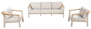 Taste by 4 Seasons Olivia loungeset 3-delig - latte