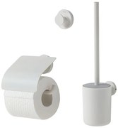 Tiger Urban Toiletaccessoireset - Toiletborstel met houder - Toiletrolhouder met klep - Handdoekhaak - Wit 4008911316414