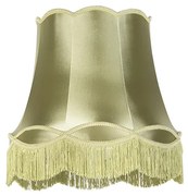 Zijden lampenkap groen 45/30/44 - Granny