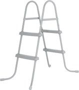 Bestway Zwembadladder - 84 cm Hoogte - Gecoat Staal - 150 kg Draagvermogen