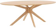 Goossens Basic Eettafel Sanoa, Ovaal 200 x 110 cm