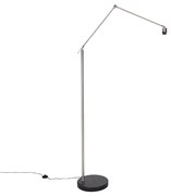 Moderne vloerlamp staal verstelbaar - Editor Modern E27 Binnenverlichting Lamp