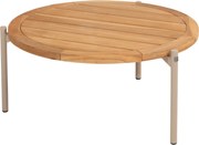 Yoga lounge tuintafel 73xH35 cm  aluminium latte 4 Seasons Outdoor