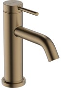 Hansgrohe Tecturis pillar kraan 80 met rechte greep brushed bronze 73313140