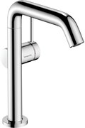 Hansgrohe Tecturis S Wastafelmengkraan - push to open waste - 15.4cm draaibare uitloop - chroom 73360000