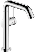 Hansgrohe Tecturis S Wastafelmengkraan - push to open waste - 15.4cm draaibare uitloop - chroom 73360000
