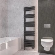 Eastbrook Addington type 20 handdoekradiator 50x175cm 1163W staal antraciet
