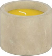 Esschert Design citronella kaars beton - LxBxH: 8,5x8,5x6,7cm