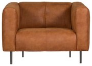 Fauteuil - Almada - leer Bull cognac 28