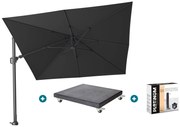 Platinum Challenger Premium T2 3x3 m - Faded Black met Marbella voet en hoes