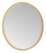 Hotbath &More Round spiegel 60cm geborsteld koper PVD