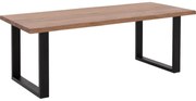 Goossens Eettafel Blade, Boomstamblad 220 x 100 cm 5 cm dik