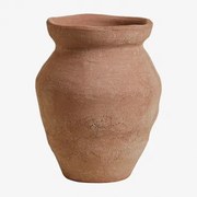 Decoratieve Vaas Van Terracotta Elishia ↑30 Cm - Sklum