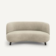 XS zitbank in linnen fluweel, Rosebury, ontwerp door Emmanuelle Gallina