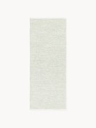 Handgeweven indoor & outdoor loper Rika met vintage ruitjesmotief