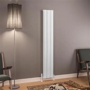 Eastbrook Tordino radiator 30x180cm aluminium 864W wit mat