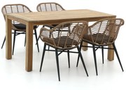 + 10% kassakorting | Diningset Intenso | 4 personen | Tuinset teakhout | 5-delig | Kees Smit Tuinmeubelen