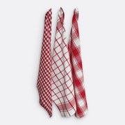 Set van 3 theedoeken in katoen, Jenjla