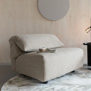 Zuiver Wings Loveseat Boucle Fauteuil Caramel