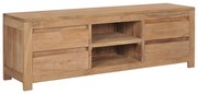 vidaXL Tv-meubel 120x30x40 cm massief teakhout