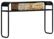 vidaXL Wandtafel 118x30x75 cm massief gerecycled hout