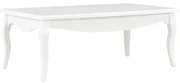 vidaXL Salontafel 110x60x40 cm massief grenenhout wit